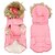 cheap Dog Clothes-Cat Dog Coat Hoodie Puppy Clothes Letter &amp; Number Casual / Daily Outdoor Winter Dog Clothes Puppy Clothes Dog Outfits Red Blue Pink Costume for Girl and Boy Dog Cotton XS S M L XL
