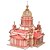 cheap Wooden Puzzles-3D Puzzle Jigsaw Puzzle Model Building Kit Church DIY Simulation Wooden Classic Kid&#039;s Adults&#039; Unisex Boys&#039; Girls&#039; Toy Gift