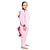 voordelige Kigurumi-pyjama&#039;s-Kinderen Kigurumi-pyjama&#039;s Eenhoorn vliegend Paard Pony Eenhoorn Onesie pyjama&#039;s Grappig kostuum Flanel Cosplay Voor Jongens en meisjes Kerstmis Dieren nachtkleding spotprent