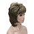 cheap Synthetic Trendy Wigs-Synthetic Wig Wavy Wavy Layered Haircut With Bangs Wig Medium Length Ash Brown Synthetic Hair Women&#039;s Brown