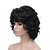 Χαμηλού Κόστους Συνθετικές Trendy Περούκες-Συνθετικές Περούκες Σγουρά Σύντομο βαρίδι Περούκα Χρυσό Κοντό Ανοικτό Χρυσαφί Χρυσαφένιο Καφέ Μαύρο Συνθετικά μαλλιά 6 inch Γυναικεία συνθετικός Χρυσό Μαύρο