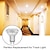 abordables Spots LED-6 pcs dimmable LED à économies d&#039;énergie  ampoule spot lumière 5 w cob gu10 / gu5.3(mr16) LED à économies d&#039;énergie  spotlight 220 v pour la maison lampada lampe coque en verre