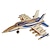 abordables Puzles de madera-Puzzles 3D Puzzle Maquetas de madera Juguetes de construcción Aeronave Simulación Manualidades Madera Madera Natural Clásico Niños Unisex