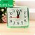 cheap Alarm Clocks-Square Small Bed Compact Travel Quartz Beep Clock Fashion rabbit bedside lamp green batteries music kit alarm