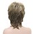 cheap Synthetic Trendy Wigs-Synthetic Wig Wavy Wavy Layered Haircut With Bangs Wig Medium Length Ash Brown Synthetic Hair Women&#039;s Brown