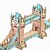 Χαμηλού Κόστους Παζλ 3D-Παζλ 3D Παζλ Ξύλινα μοντέλα Διάσημο κτίριο Σπίτι Ξύλινος Φυσικό Ξύλο Γιούνισεξ Παιχνίδια Δώρο