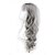cheap Synthetic Trendy Wigs-Synthetic Wig Curly Asymmetrical Machine Made Wig Long Grey Synthetic Hair 27 inch Women&#039;s Gray / Daily Wear