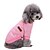 cheap Dog Clothes-Cat Dog Coat Shirt / T-Shirt Sweater Solid Colored Casual / Daily Keep Warm Party Sports Outdoor Winter Dog Clothes Puppy Clothes Dog Outfits Blue and Navy Purple Red Costume for Girl and Boy Dog