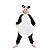 preiswerte Kigurumi Pyjamas-Kinder Kigurumi-Pyjamas Panda Tier Patchwork Pyjamas-Einteiler Polar-Fleece Cosplay Für Jungen und Mädchen Weihnachten Tiernachtwäsche Karikatur Fest / Feiertage Kostüme / Gymnastikanzug / Einteiler