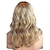 cheap Older Wigs-Synthetic Wig Straight Wavy  Middle Part Side Part Wig Blonde Medium Length Blonde Synthetic Hair 22inch Women&#039;s Adjustable Heat Resistant Classic Blonde / Ombre Hair / Natural Hairline