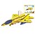 abordables Puzles de madera-KDW Coches de juguete Maqueta de coche Aeronave Shark Simulación Aleación de Metal Aleación de metal Niños Chico Juguet Regalo