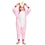 levne Kigurumi pyžama-Dětské Děti Pyžamo Kigurumi Jednorožec Poník Jednorožec Overalová pyžama Legrační kostým Flanel Fleece Kostýmová hra Pro Chlapci a dívky Vánoce Oblečení na spaní pro zvířata Karikatura