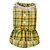 cheap Dog Clothes-Dog Cat Dress Plaid / Check Bowknot Leisure Sweet Dog Clothes Puppy Clothes Dog Outfits Red Yellow Costume for Girl and Boy Dog Polyester Cotton XS S M L XL