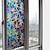 baratos Adesivos de Parede Decorativos-100x45cm pvc fosco estático aderente filme vitral adesivo de privacidade para casa de banho decoração/película de janela/adesivo de janela/adesivo de porta adesivos de parede para quarto sala de estar