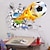 billige 3D-vægmalerier-3d fodbold sport drenge soveværelse kunst vinyl wallsticker personlig fodbold bold til børneværelser børneværelse indretning 70x50cm wallstickers til soveværelse stue