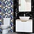 cheap Tile stickers-Mosaic Wall Tile Peel And Stick Self Adhesive Backsplash DIY Kitchen Bathroom Home Wall Sticker PVC 3D 18Pcs 10*10cm