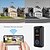 cheap Video Door Phone Systems-EKEN V6 Black Smart WiFi Video Doorbell Camera IP Door Bell Wireless Home Visual Intercom APP Control Security Camera