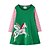 baratos Vestidos Casuais-Infantil Pouco Para Meninas Vestido Animal Verde Vestidos