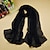 cheap Chiffon Scarves-Women&#039;s Chiffon Scarf Dailywear Daily Date Red Pink Scarf Pure Color / Basic / Fall / Winter / Spring