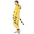 cheap Kigurumi Pajamas-Adults&#039; Kigurumi Tiger Animal Patchwork Onesie Pajamas Coral fleece Cosplay For Men and Women Christmas Animal Sleepwear Cartoon Festival / Holiday Costumes / Leotard / Onesie / Leotard / Onesie