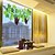 cheap Decorative Wall Stickers-Grapevine Pattern Matte Window Film Static Cling Vinyl Thermal-Insulation Privacy Protection Home Decor For Window Cabinet Door Wardrobe / Window Sticker 60*58cm
