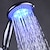 abordables Douches manuelles-douchette à main contemporaine / fonction chrome de douche de pluie - creative / led / douche, pommeau de douche