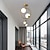 abordables Luces de techo-25 cm formas geométricas montaje empotrado luces metal galvanizado artístico moderno 220-240v