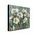 cheap Floral/Botanical Paintings-Oil Painting Hand Painted Square Floral / Botanical Modern Stretched Canvas