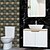 cheap Tile stickers-Fun life 10*10cm*18pcs Stone Grain Self-Adhesive Waterproof DIY Wall Art Home Kitchen Bedroom Bathroom kitchen Tile Sticker Wall Sticker