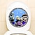cheap 3D Wall Stickers-Submarine Fish Toilet Seat Wall Sticker Vinyl Art WC Pedestal Pan Cover Decals Home Decoration 29*29cm For Bedroom Living Room