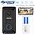 cheap Video Door Phone Systems-EKEN V6 Smart WiFi Video Doorbell with 1*Chime and 2*18650 Battery