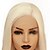 cheap Synthetic Lace Wigs-Synthetic Lace Front Wig Straight Minaj Middle Part Lace Front Wig Blonde Long Platinum Blonde Synthetic Hair 22-26 inch Women&#039;s Middle Part Heat Resistant Women Blonde / Daily Wear / Glueless