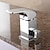 billige Badekraner-badekar kran - moderne krom romersk badekar keramisk ventil badekar dusj blandebatterier / messing / enkelt håndtak tre hull