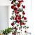 tanie Sztuczne kwiaty-dekoracja ślubna układ strony wysoka symulacja róż winorośli 180cm sztuczny kwiat dekoracja domu 1 bukiet 180cm