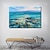 זול ציורי נוף-ציור שמן בעבודת יד קנבס אמנות קיר קישוט נוף ים שמיים כחולים לעיצוב הבית מגולגל ללא מסגרת ציור לא מתוח