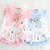 cheap Dog Clothes-Dog Shirt / T-Shirt Dress Cartoon Fruit Rabbit / Bunny Rabbit Casual / Sporty Cute Birthday Casual / Daily Dog Clothes Puppy Clothes Dog Outfits Breathable Blue Pink Costume for Girl and Boy Dog