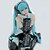 cheap Videogame Costumes-Inspired by Vocaloid Hatsune Miku Video Game Cosplay Costumes Cosplay Suits / Dresses Patchwork Sleeveless Shirt Skirt Sleeves Costumes / Tie / Stockings