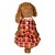 cheap Dog Clothes-Dog Cat Dress Plaid / Check Bowknot Leisure Sweet Dog Clothes Puppy Clothes Dog Outfits Red Yellow Costume for Girl and Boy Dog Polyester Cotton XS S M L XL