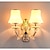 お買い得  クリスタルウォールライト-クリスタルヴィンテージ北欧スタイルの壁ランプ壁取り付け用燭台リビングルーム寝室鉄壁ライト220-240v