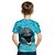 cheap Tops-Kids Boys&#039; T shirt Tee Short Sleeve Blue 3D Print 3D Animal Print Active Streetwear / Summer