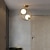 Недорогие Потолочные светильники-25 см геометрические формы скрытые светильники металлические гальванические художественные современные 220-240 в