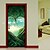 cheap Door Stickers-Landscape Wall Stickers Plane Wall Stickers Decorative Wall Stickers, PVC Home Decoration Wall Decal Wall Decoration 2pcs