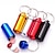 cheap Home Storage &amp; Hooks-3Pcs Mini Portable Travel Pill Case Waterproof Container Keychain Tools Capsule Bottles Key Ring Chain Pill Holder Medicine Boxes Random Color