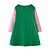 baratos Vestidos Casuais-Infantil Pouco Para Meninas Vestido Animal Verde Vestidos