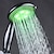 abordables Duchador-ducha de mano contemporánea / ducha de lluvia característica cromada - creative / led / shower, shower head