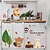 cheap Decorative Wall Stickers-Cartoon Cute Forest Animals Designed Wall Sticker Flower for Livingroom Home Decor DIY Wall Sticker for Children Room Kids Babies Bedroom 63*30cm