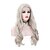 cheap Synthetic Lace Wigs-Synthetic Lace Front Wig Body Wave Middle Part Lace Front Wig Long Grey Synthetic Hair 18-26 inch Women&#039;s Heat Resistant Synthetic Easy dressing Gray / Natural Hairline / Natural Hairline
