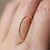 cheap Rings-Ring Party Rose Gold Silver Rose Gold Plated Alloy Fashion 1pc AAA Cubic Zirconia / Women&#039;s