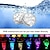 olcso Víz alatti lámpák-4db víz alatti merülő világító led tó medence lámpák ip68 vízálló medence szökőkúthoz akvárium váza távirányító