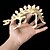 abordables Puzles 3D-Puzzles 3D Fósil de dinosaurio Figuras de dinosaurios Dinosaurio Animales Adorable Interacción padre-hijo El plastico Niño Todo Juguet Regalo